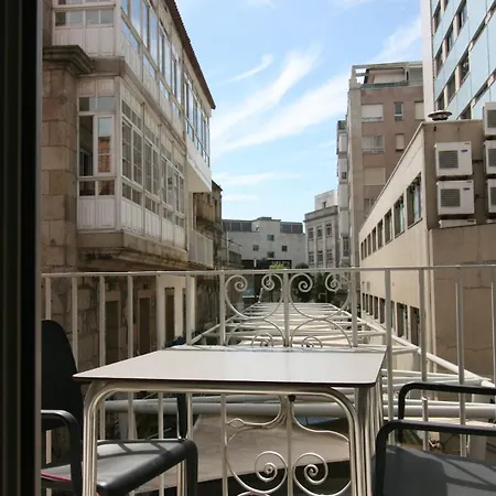 Lägenhet Puerto Cies - Calle De Ostras Con Terraza 3pax Vigo