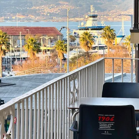 Lägenhet Puerto Cies - Calle De Ostras Con Terraza 3pax Vigo