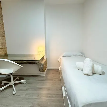 Puerto Cies - Calle De Ostras Con Terraza 3pax Lägenhet Vigo