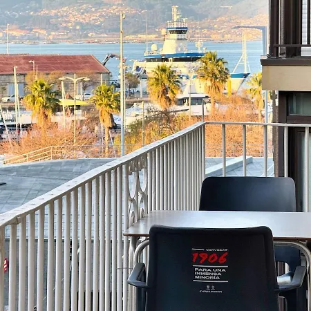 Puerto Cies - Calle De Ostras Con Terraza 3pax Vigo