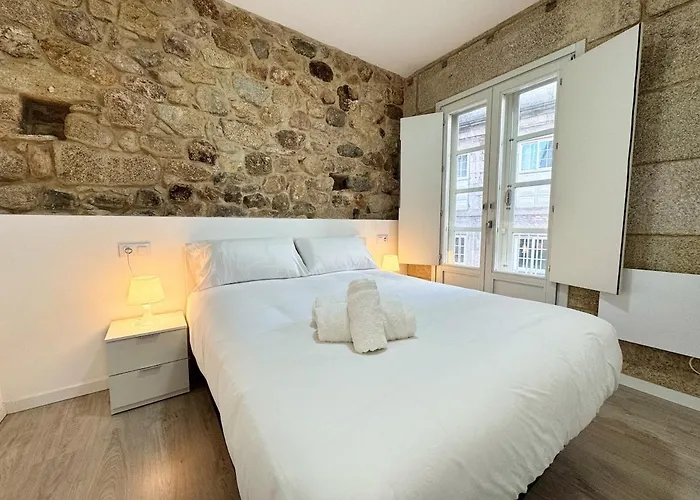 Puerto Cies - Calle De Ostras Con Terraza 3pax Apartmán