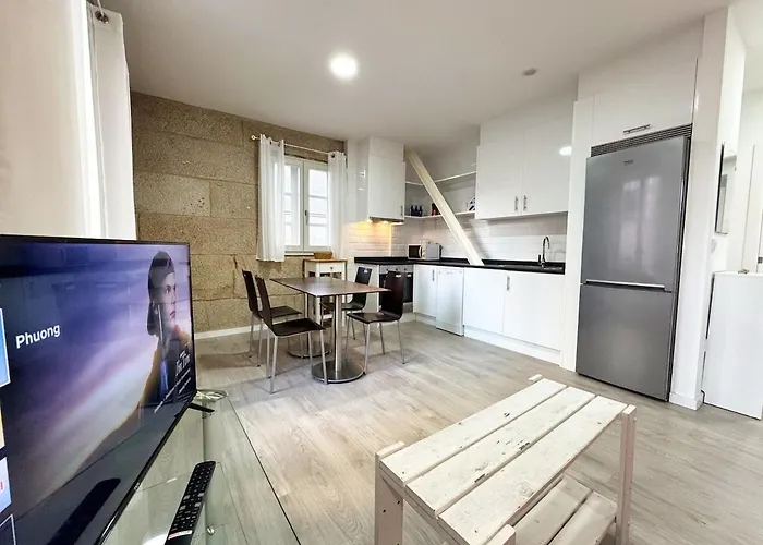 Apartmán Puerto Cies - Calle De Ostras Con Terraza 3pax