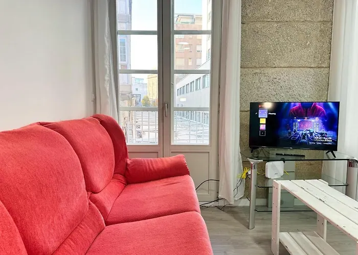 Apartmán Puerto Cies - Calle De Ostras Con Terraza 3pax Vigo