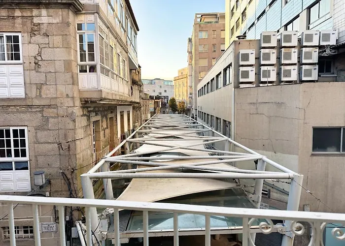 Puerto Cies - Calle De Ostras Con Terraza 3pax Vigo