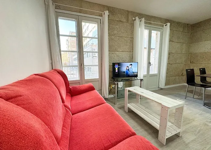 Apartmán Puerto Cies - Calle De Ostras Con Terraza 3pax Vigo