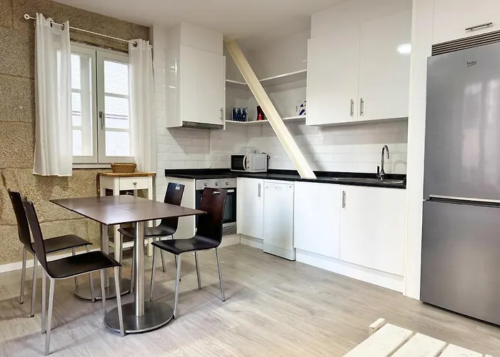 Puerto Cies - Calle De Ostras Con Terraza 3pax Apartmán *