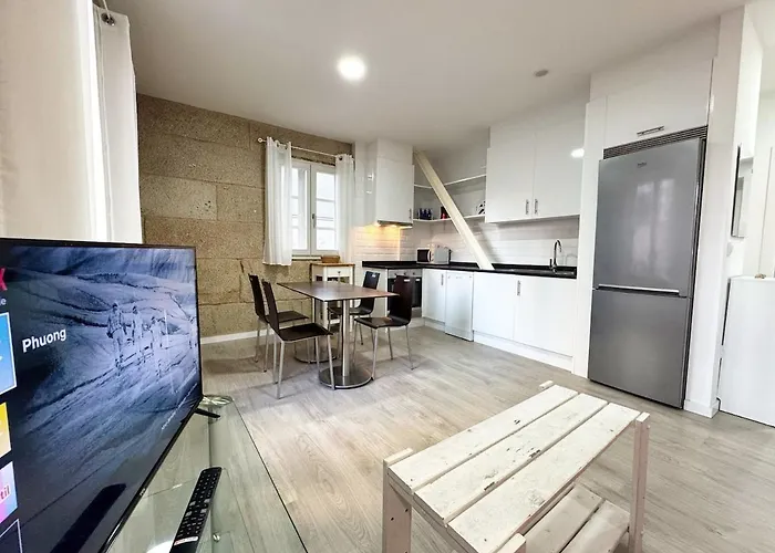 Puerto Cies - Calle De Ostras Con Terraza 3pax Apartmán *