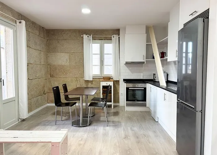 Puerto Cies - Calle De Ostras Con Terraza 3pax Apartmán