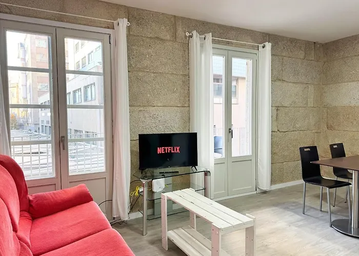 Apartmán Puerto Cies - Calle De Ostras Con Terraza 3pax