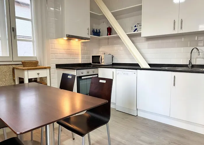 Puerto Cies - Calle De Ostras Con Terraza 3pax Apartmán *