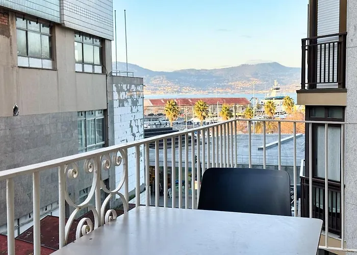 Puerto Cies - Calle De Ostras Con Terraza 3pax Apartmán Vigo